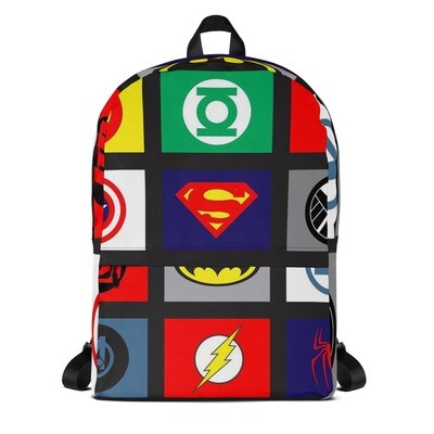 Comic Super Hero Backpack