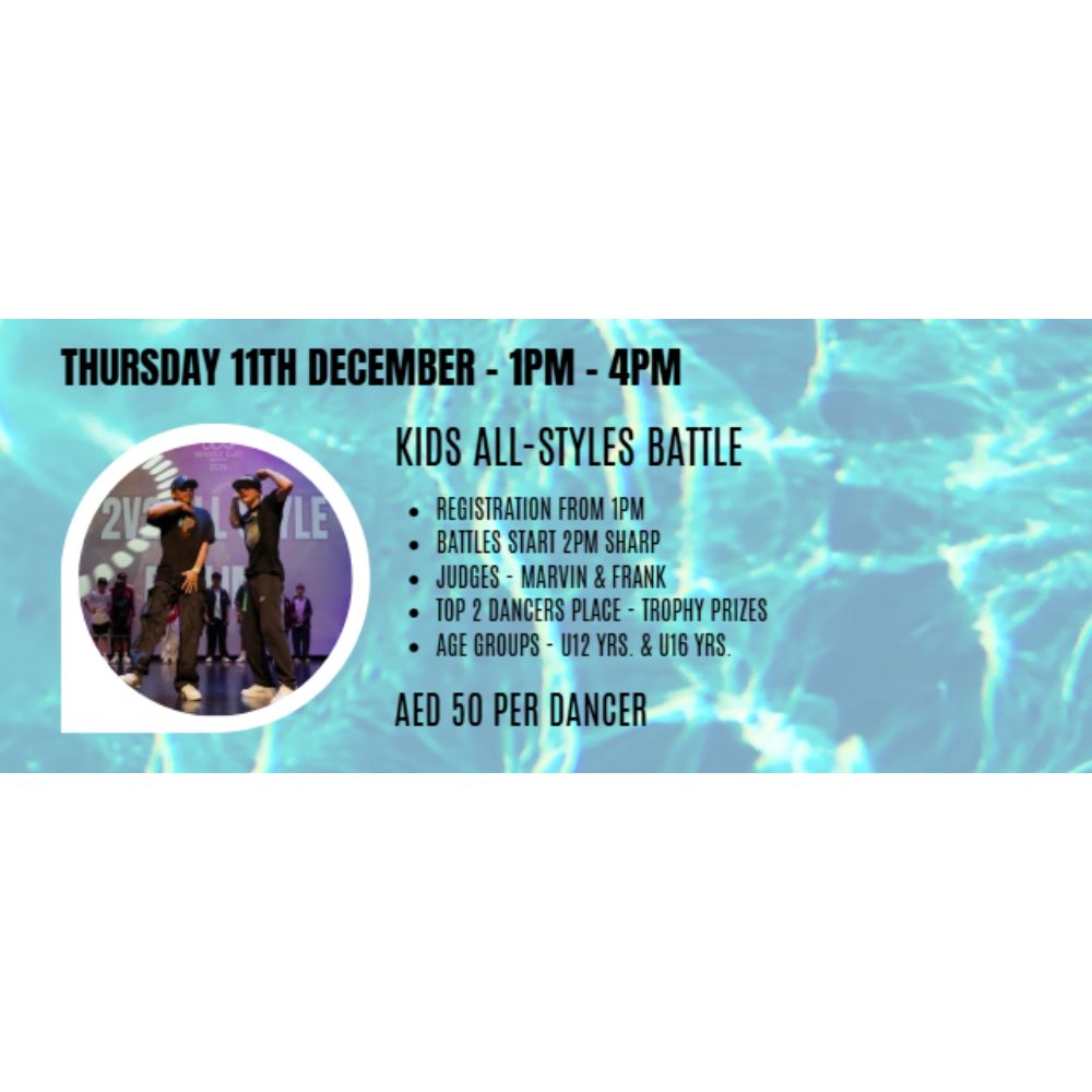 UDO DANCE INTENSIVE - Kids All-Styles Battle