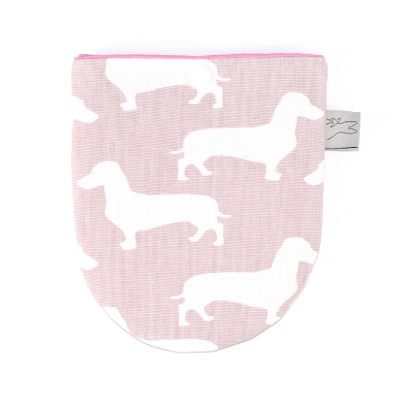 In & Out "Dachshounds" Pink