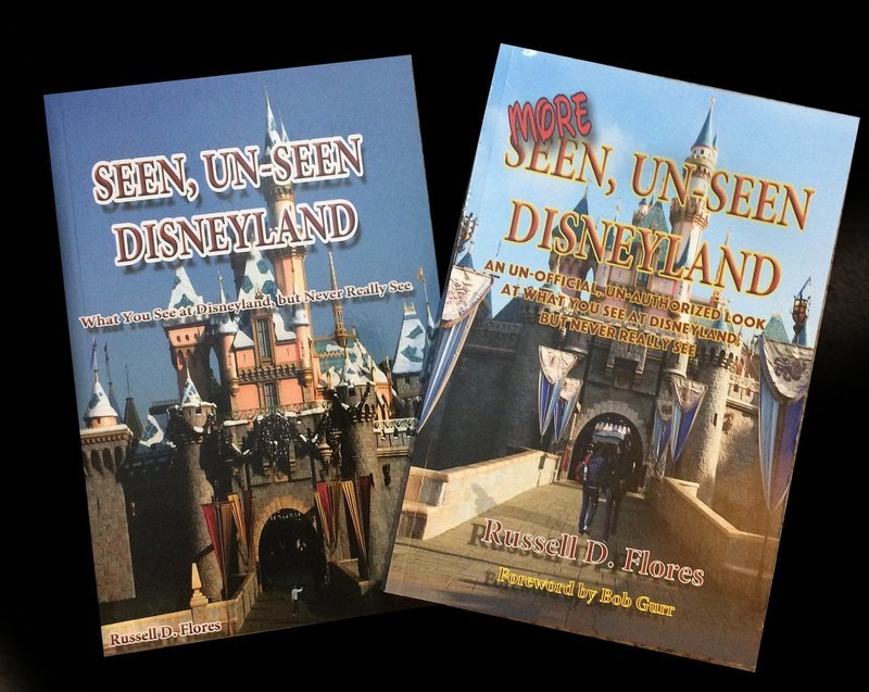 Buy both Seen and More Seen Un-Seen Disnyeland Books  and save even more (Autographed / Regulary $41.90 in stores)
