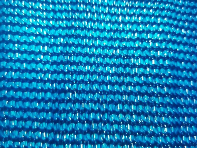 Malla Sombra Azul 85% | Protección Solar y Control de Temperatura