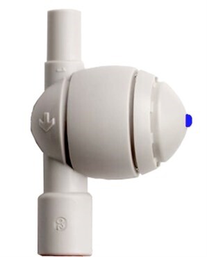 Válvula Netafim Check Pin Azul – Control Antirretorno en Sistemas de Riego