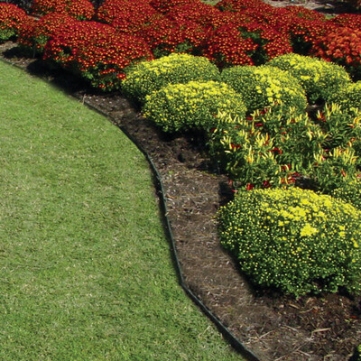 Orillera Metal para Jardin 4&quot;x10&#39; Galvanizada Calibre 14