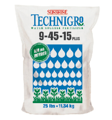 Fertilizante Soluble Technigro 9-45-15 11.36 Kg