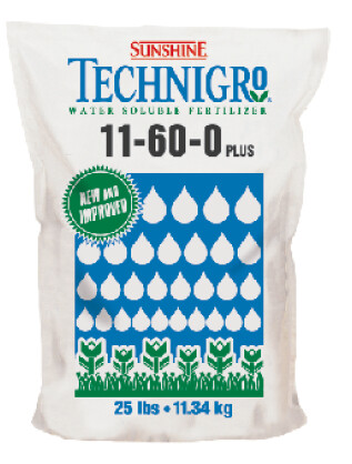Technigro® 11-60-0 – 11.36 Kg | Fertilizante Soluble con Alto Fósforo para Enraizamiento y Prefloración