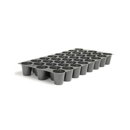 Charola Flexible 38 cavidades 100/caja