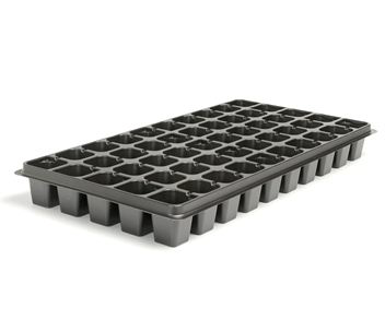 Charola de 50 cavidades cuadrada 100/caja