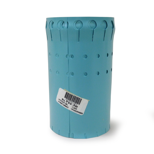 Etiqueta Vinil Azul 3/4"x 5" | Identificación Resistente y Duradera