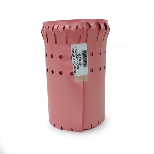 Etiqueta Vinil Rosa 3/4"x 7" | Identificación de Alta Visibilidad y Resistencia