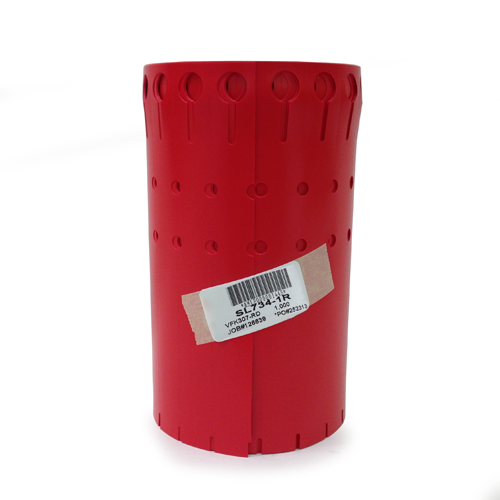 Etiqueta Vinil Roja 1/2"x 5" | Identificación Visible y Resistente para Cultivos