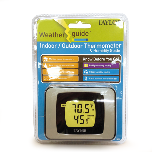 Termómetro Max/Min y Humedad | Registro de Condiciones Ambientales