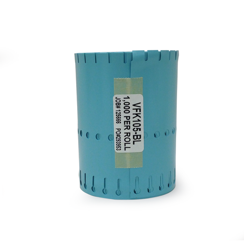 Etiqueta Vinil Azul 1/2"x 5" | Identificación Resistente y Visible para Viveros