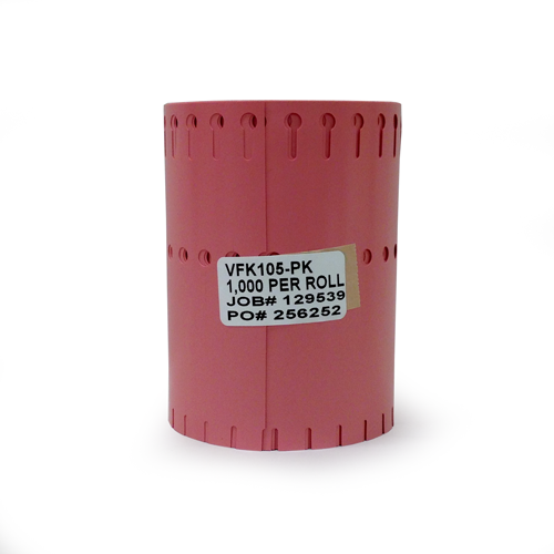 Etiqueta Vinil Rosa 1/2"x 5" | Identificación Llamativa y Resistente para Viveros