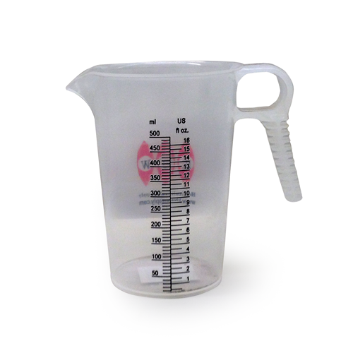 Jarra Medidora de 500 ml | Precisión en Formato Compacto