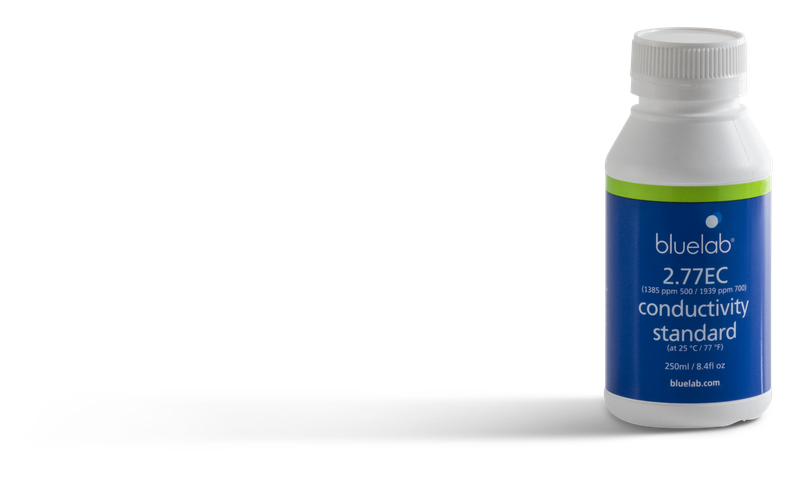 Bluelab® Solución Conductividad EC 2.77 – 250 ml | Calibración Precisa de Medidores EC
