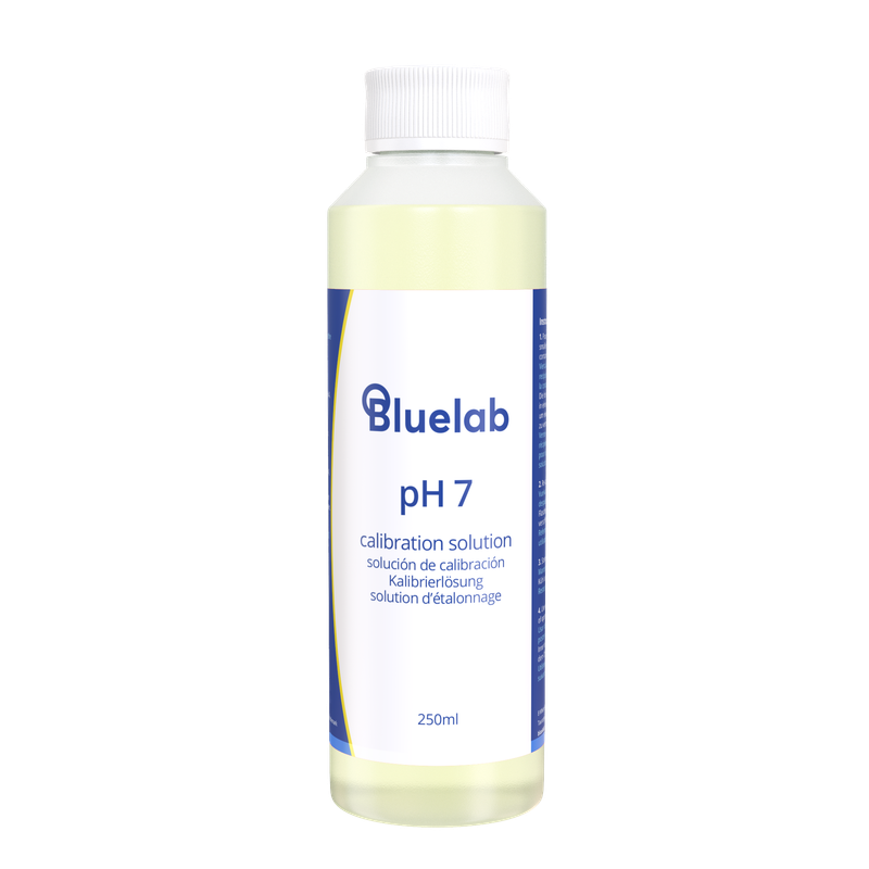 Bluelab® Solución Buffer pH 7 – 250 ml | Calibración Precisa de Medidores de pH
