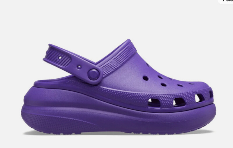 CRUSH CLOG NEÓN PURPLE SIZE W8