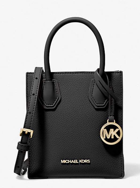 Mercer Extra-Small Pebbled Leather Crossbody Bag