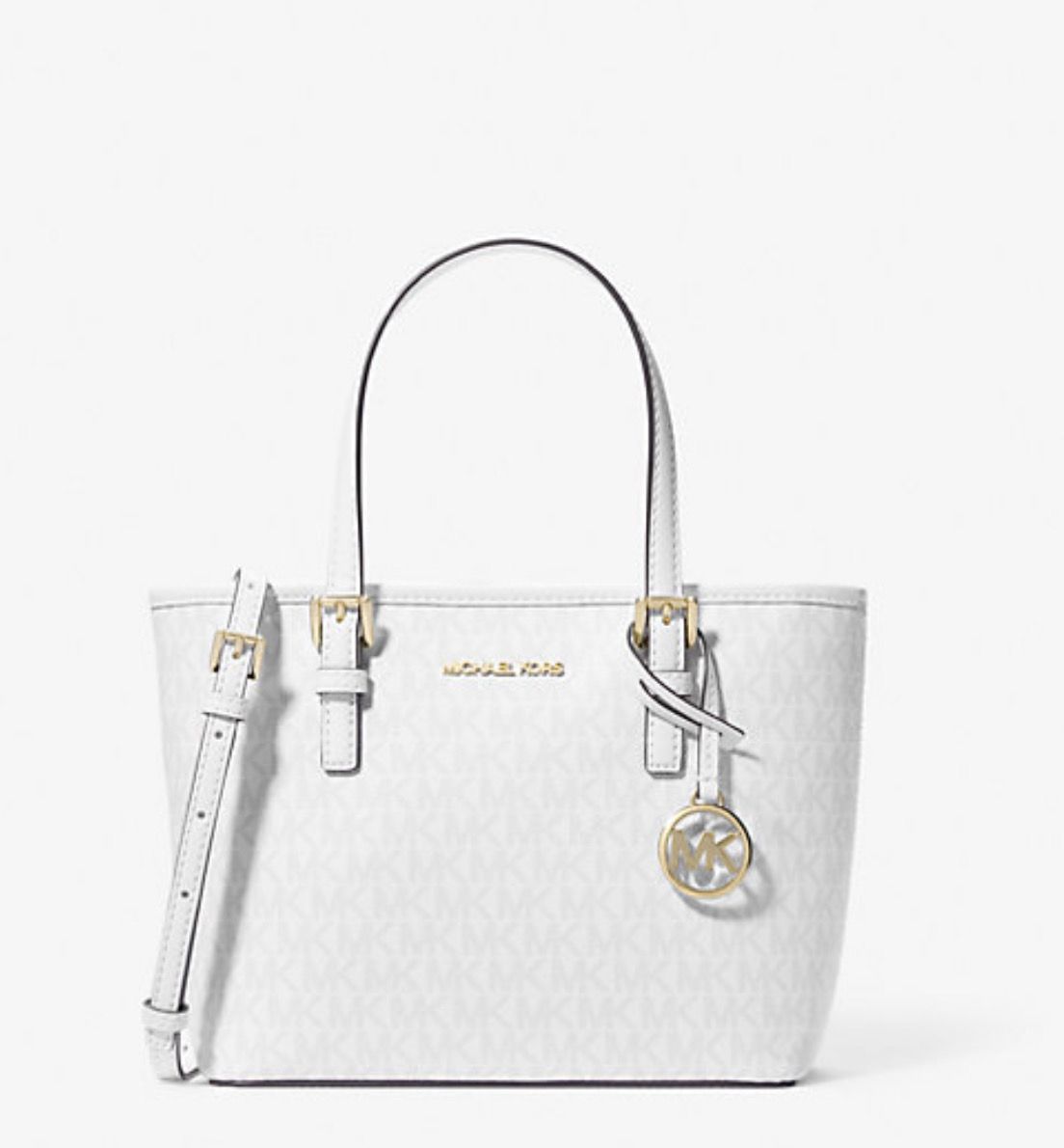 Jet Set Travel Extra-Small Logo Top-Zip Tote Bag