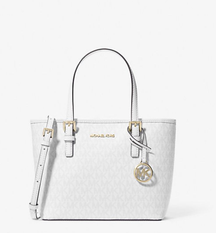 Jet Set Travel Extra-Small Logo Top-Zip Tote Bag