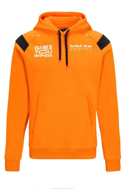 Sudadera con capucha Red Bull Racing Max Verstappen - Naranja