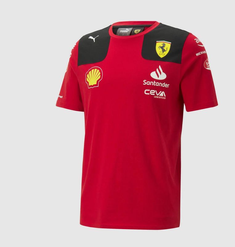Scuderia Ferrari F1 2023 Carlos Sainz Driver T-shirt red - L