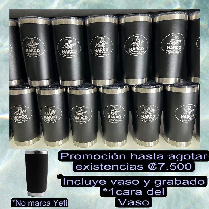 VASO GRABADO PROMOCIÓN
