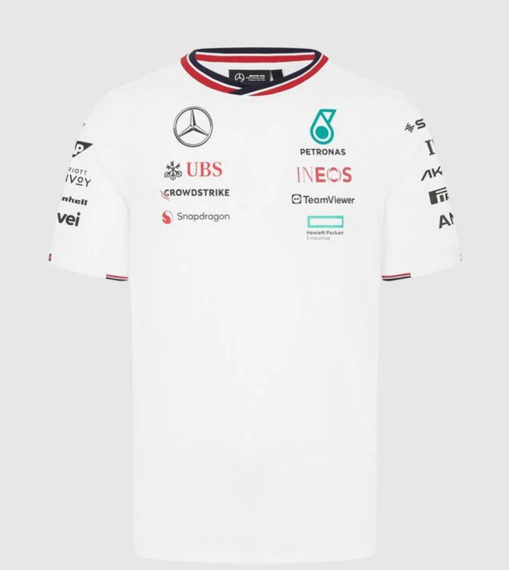 Mercedes-AMG F1 2024 Team Driver T-shirt blanco- L