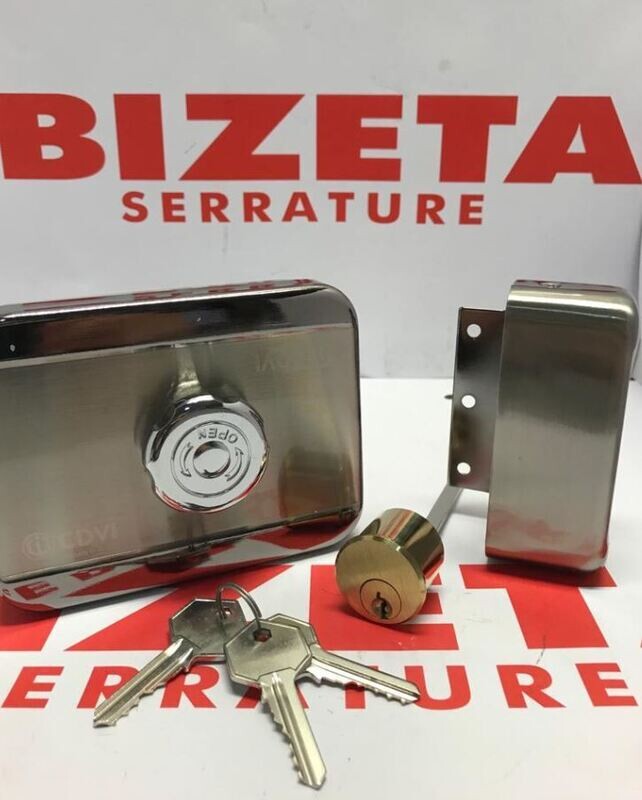 SERRATURA MOTORIZZATA CON POMOLO INTERNO