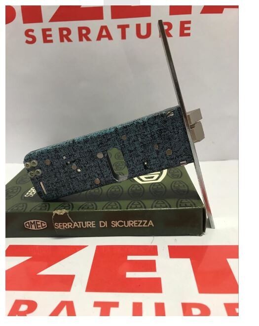 SERRATURA ELETTRICA DA INFILARE A FASCIA SOLO SCROCCO CON CILINDRO OVALE entrata mm 60 SINISTRA