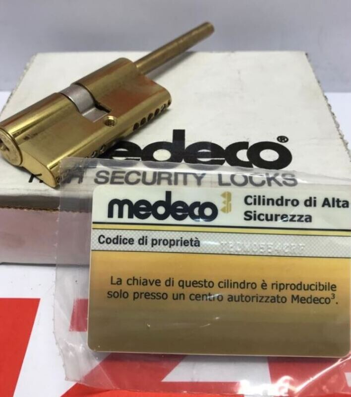 CILINDRO A PROFILO EUROPEO mm 30-40 CON N. 3 CHIAVI E TESSERINO