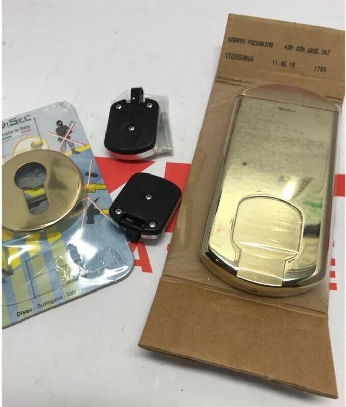 PROTETTORE MAGNETICO PER CILINDRO A PROFILO EUROPEO COLOR BRONZO