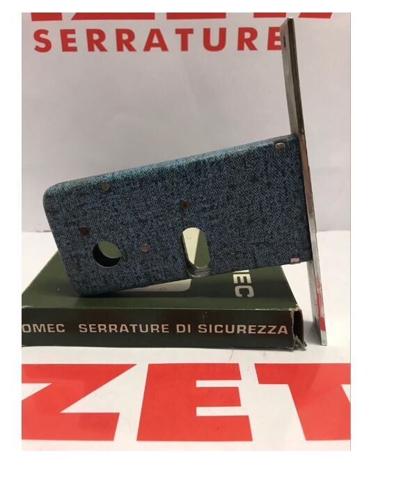 SERRATURA DA INFILARE A FASCIA SOLO MANDATA CON CILINRO OVALE entrata mm 60