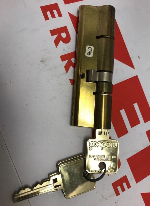 CILINDRO A PROFILO EUROPEO mm 65-40 CON N. 3 CHIAVI E TESSERINO