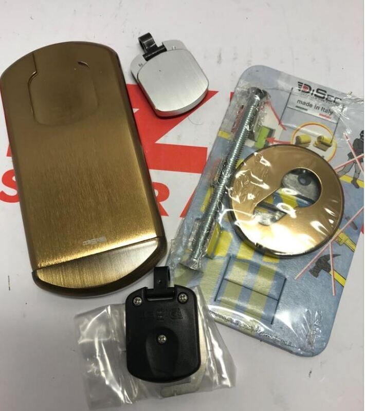 PROTETTORE MAGNETICO PER CILINDRO A PROFILO EUROPEO COLOR PVD