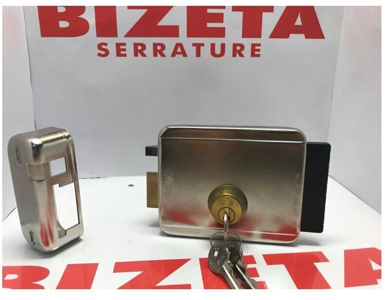 SERRATURA DA APPLICARE ELETTRICA da 50-70 mm SINISTRA