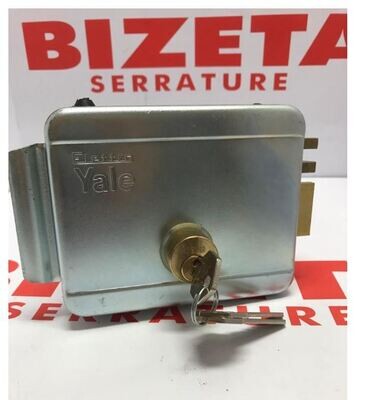 SERRATURA DA APPLICARE ELETTRICA DOPPIO CILINDRO PER CANCELLI entrata 80 SERRATURA DA APPLICARE ELETTRICA DOPPIO CILINDRO PER CANCELLI entrata 80