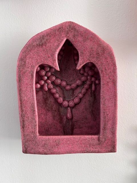 altaar lustre, roze
