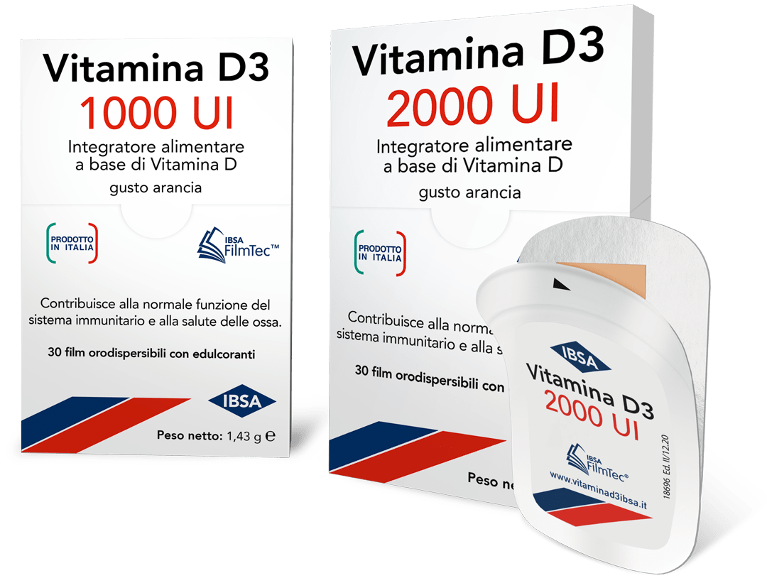 Vitamina D3 IBSA FilmTec® 30 film orodisperdibili