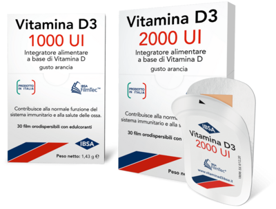 Vitamina D3 IBSA FilmTec® 30 film orodisperdibili