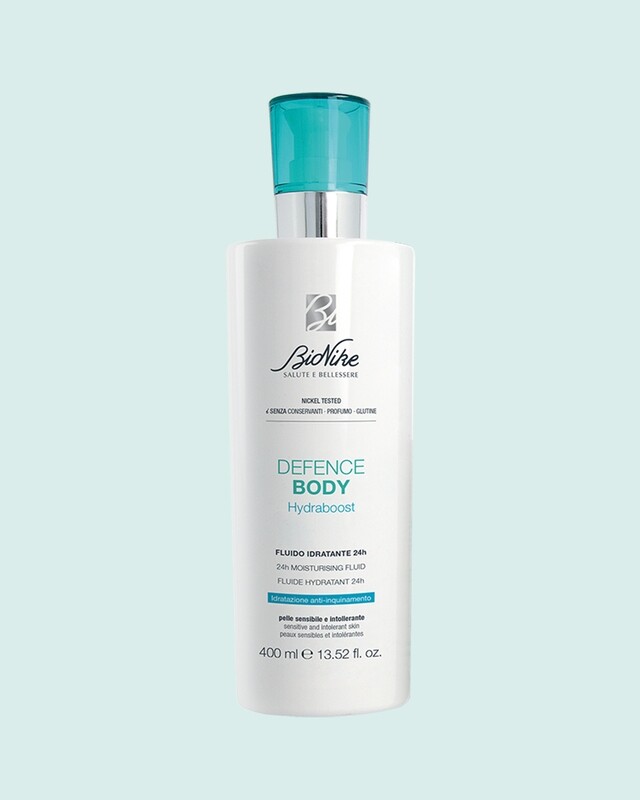 BIONIKE DEFENCE BODY -HYDRABOOST FLUIDO IDRATANTE 24H 400 ml BIONIKE DEFENCE BODY -HYDRABOOST FLUIDO IDRATANTE 24H 400 ml