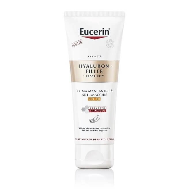 Hyaluron-Filler + Elasticity Crema Mani Anti-Età Anti-Macchie SPF 30
