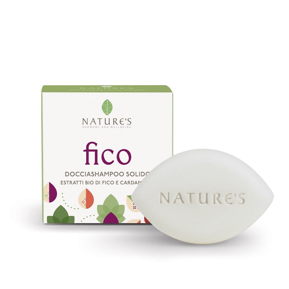 NATURE'S DOCCIASHAMPOO SOLIDO 60 G, Fragranza: Fico