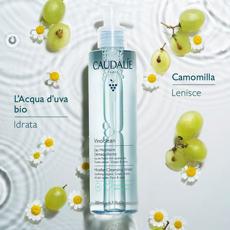 Caudalìe - VINOCLEAN - Acqua Micellare Struccante-200ml