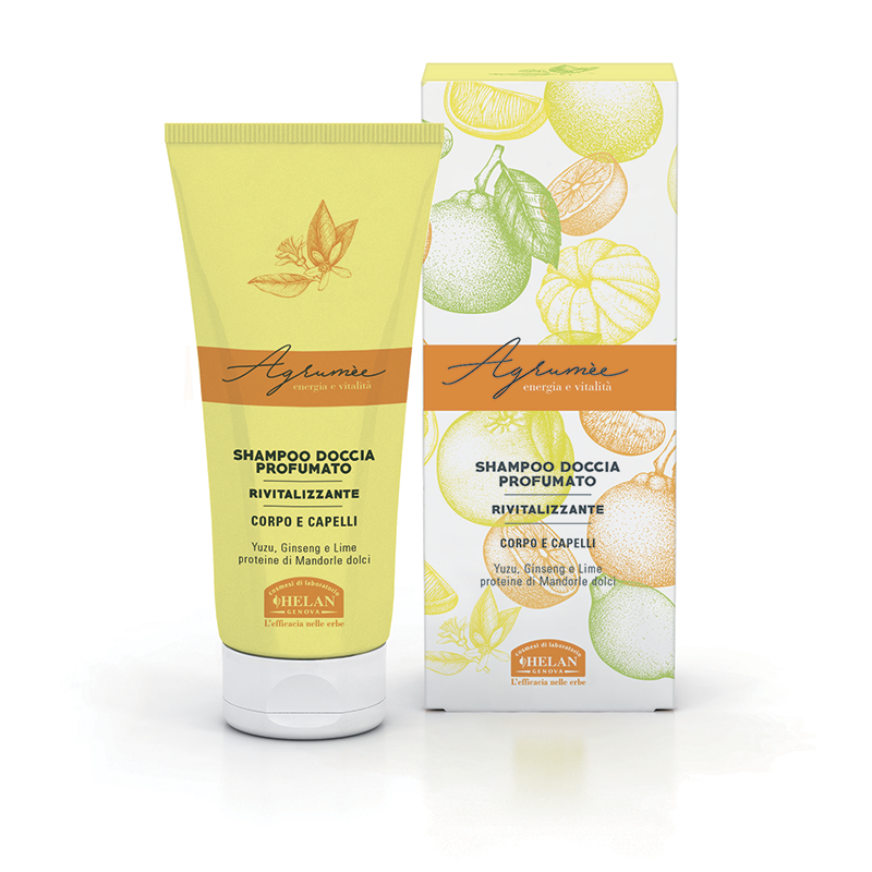 HELAN - AGRUMÈE - Shampoo Doccia Profumato Rivitalizzante 200 ml HELAN - AGRUMÈE - Shampoo Doccia Profumato Rivitalizzante 200 ml