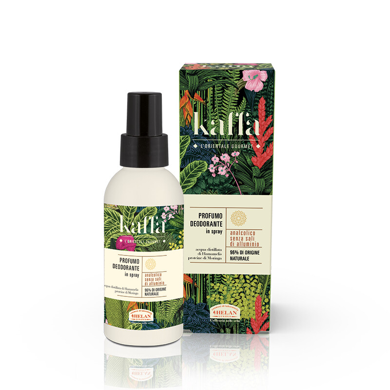 HELAN - KAFFA- Profumo Deodorante Analcolico in spray 100 ml