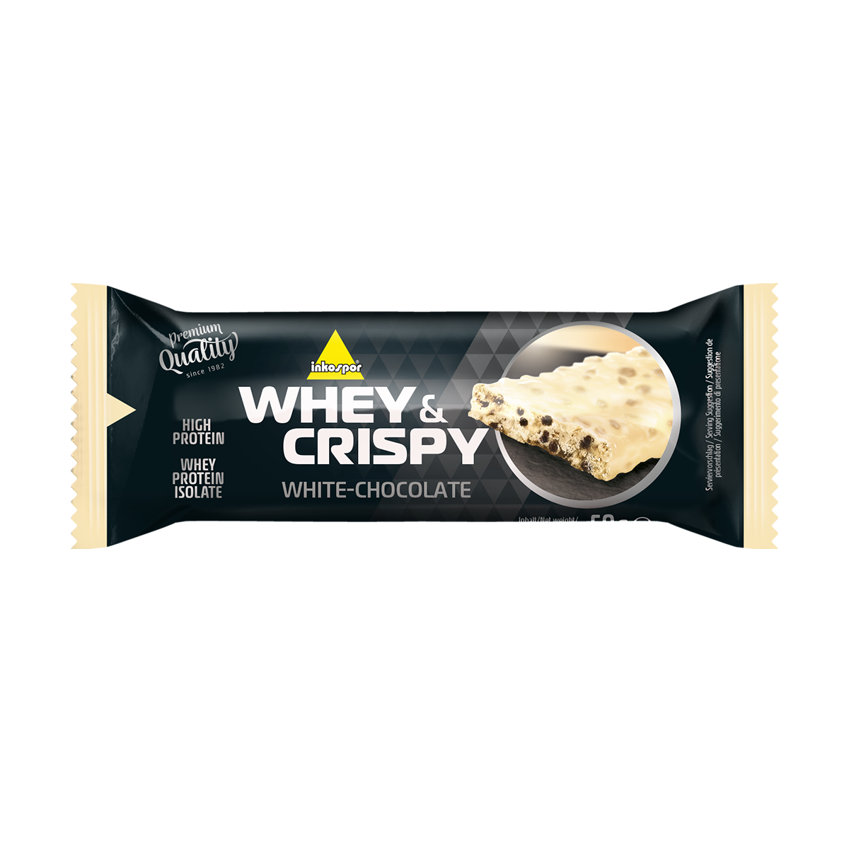 INKOSPOR - WHEY & CRISPY 50 g cioccolato bianco