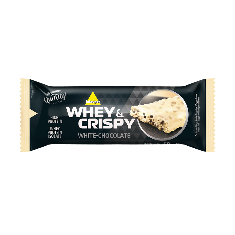INKOSPOR - WHEY & CRISPY 50 g cioccolato bianco