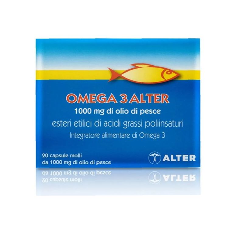 OMEGA 3 ALTER 20 CPS molli da 1000 mg di olio di pesce
