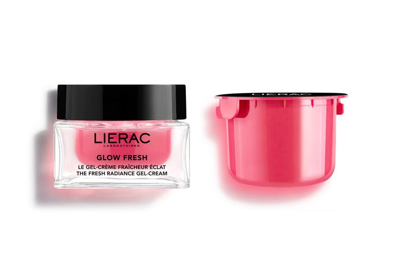 LIERAC - GLOW FRESH - Il Gel-crema Freschezza e Luminosità/Ricarica 50 ml